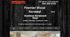 Desktop Screenshot of premierwoodfloorsnj.com
