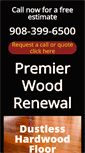 Mobile Screenshot of premierwoodfloorsnj.com